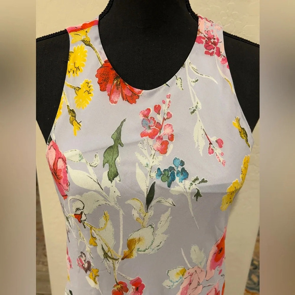 Rachel‎ Rachel Roy size Medium light blue floral scarf dress - Picture 3 of 10